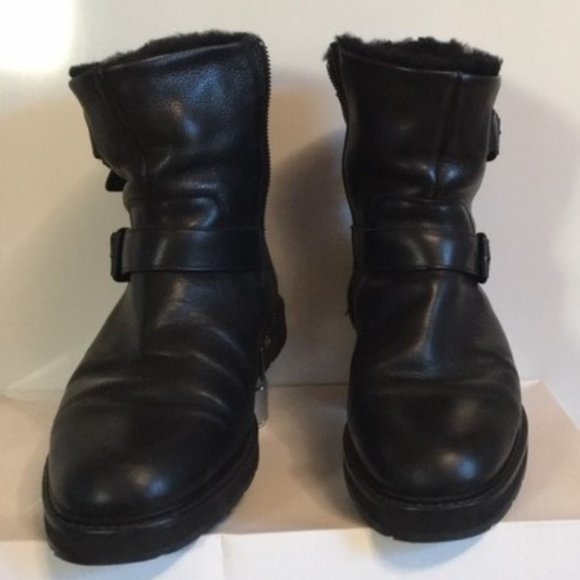 Vince inner paded black boots - Picture 2 of 6